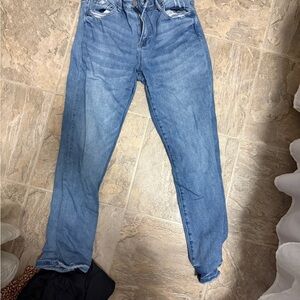 Stylish Blue Boyfriend Jeans for Women